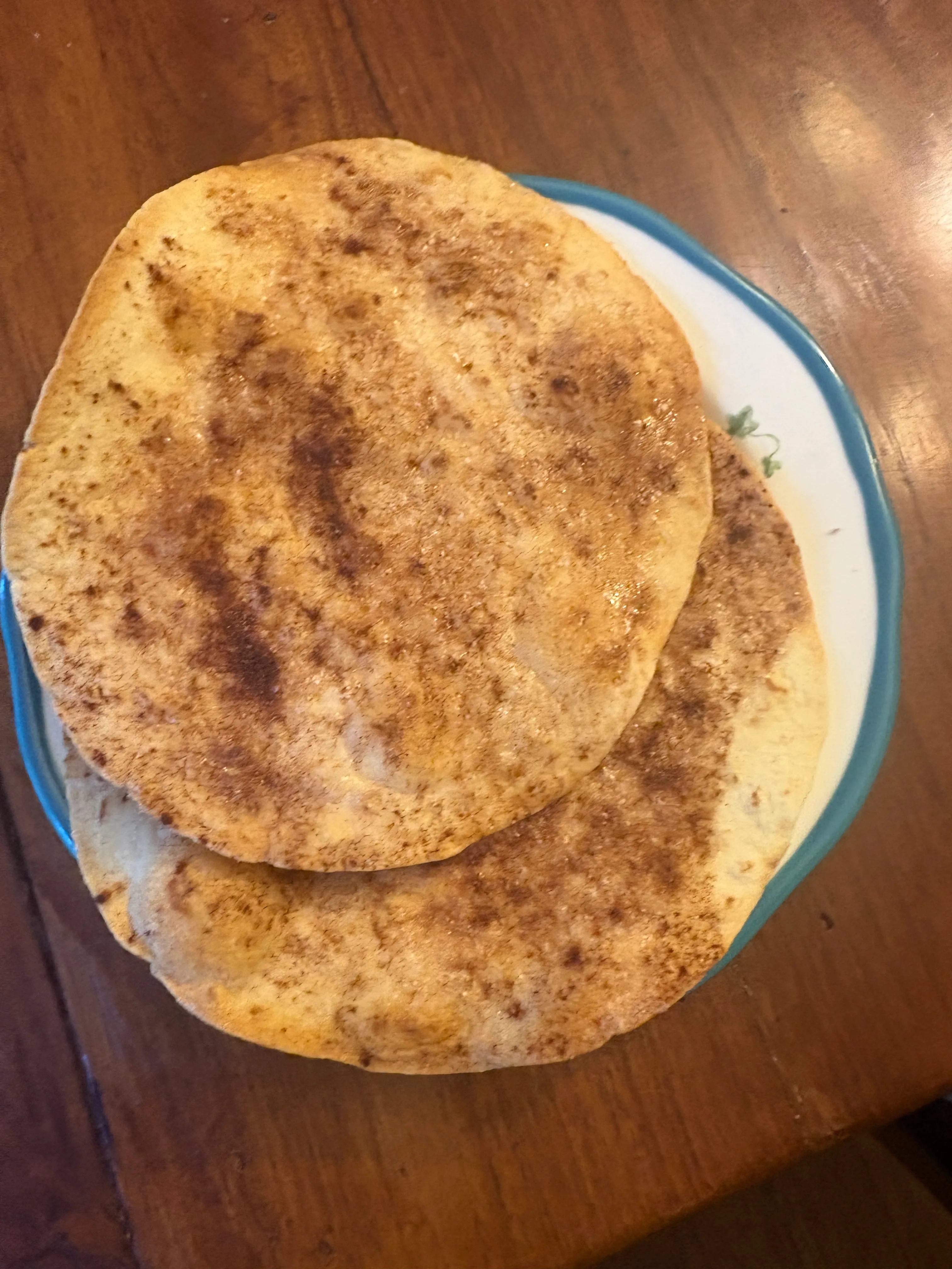Cinnamon Sugar Tortillas