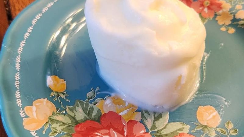 Frozen yogurt or juice pops
