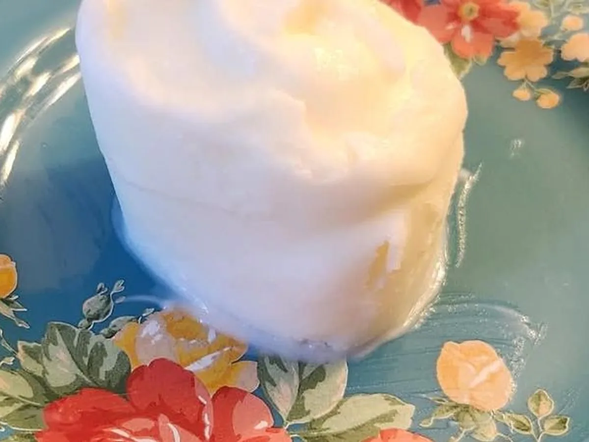 Frozen yogurt or juice pops