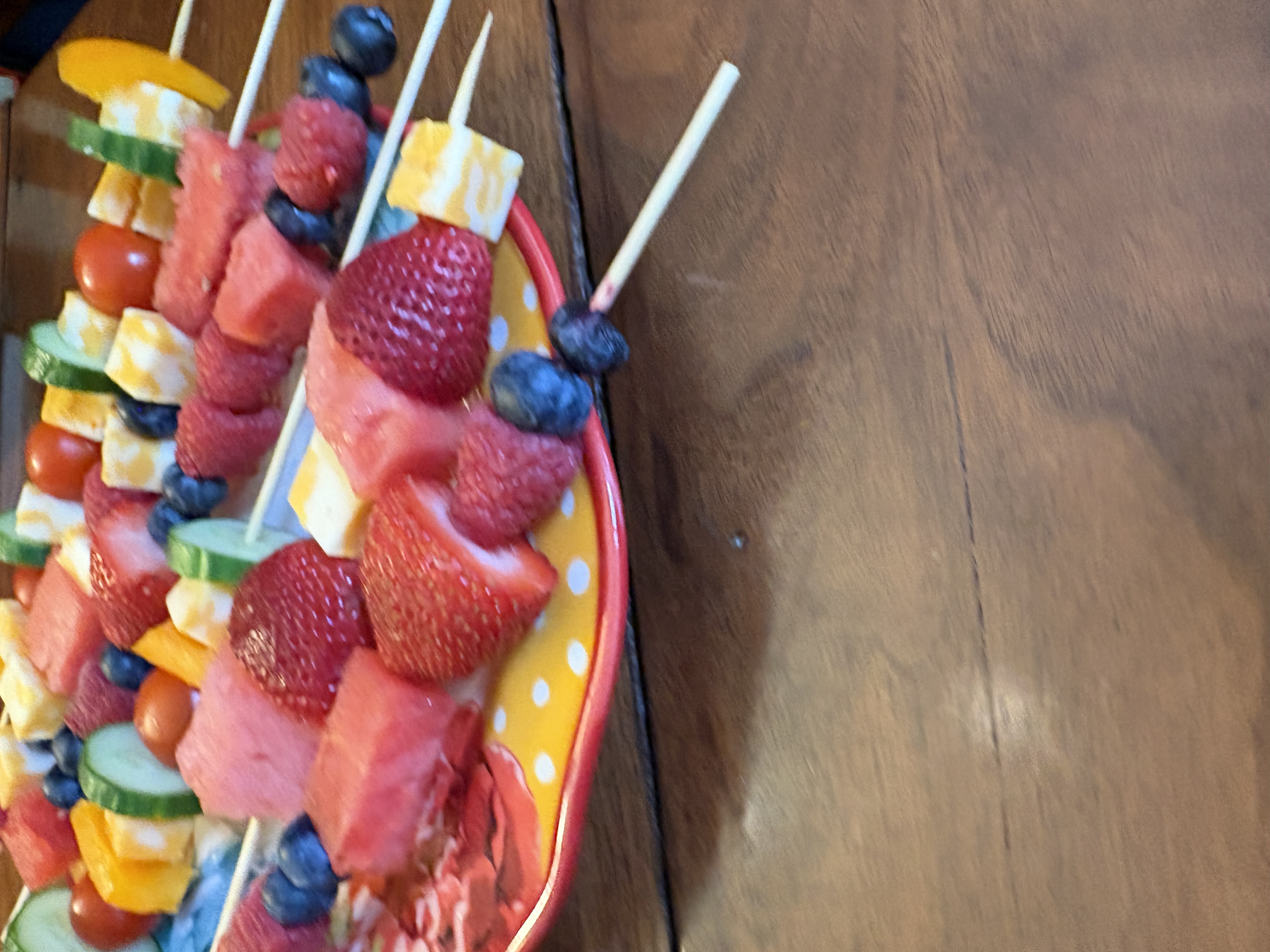 Fruit or Vegetable Kababs