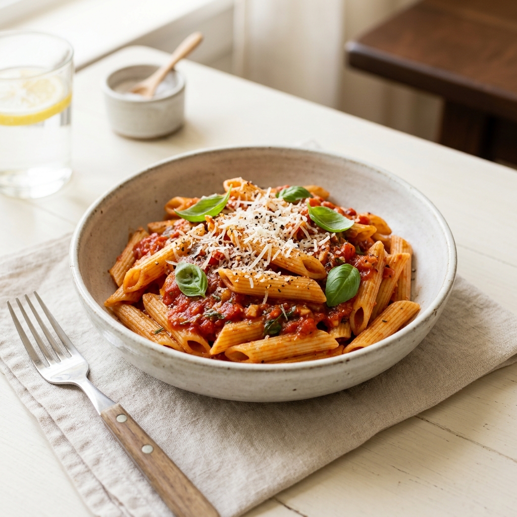 Easy Pasta Marinara