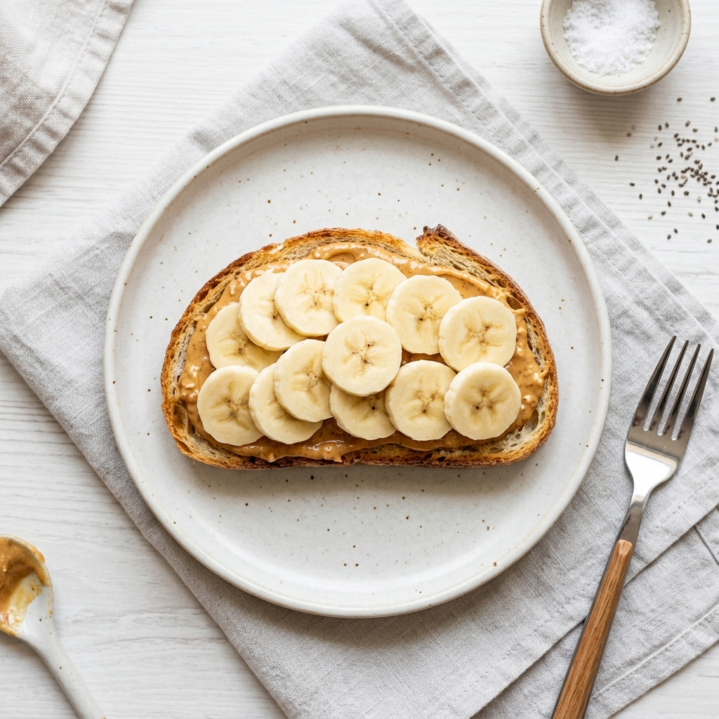 PB Banana Toast